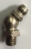 1/8" X 27 PTF (pipe thread) 45 Degree Grease Fitting