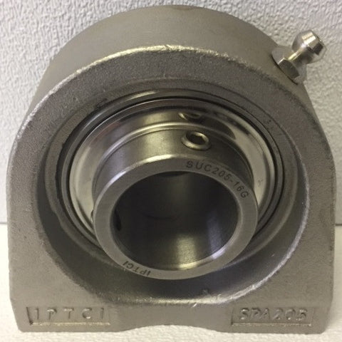 1" 2-Bolt Stainless Steel Flange Tapped Base