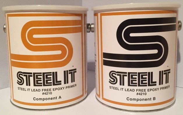 2 Gallon Kit STEEL IT Lead-Free Epoxy Primer