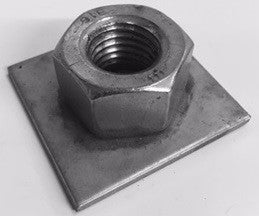 3/4"-10 for 2" Square Tubing End Cap for Adjustable Foot